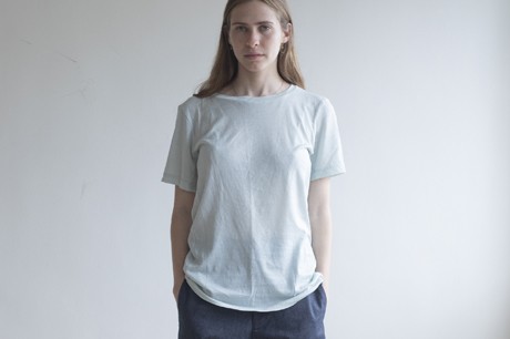 Basic T Shirt in Light Blue