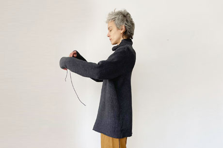One of a Kind Dark Grey Turtle Neck Sweater
