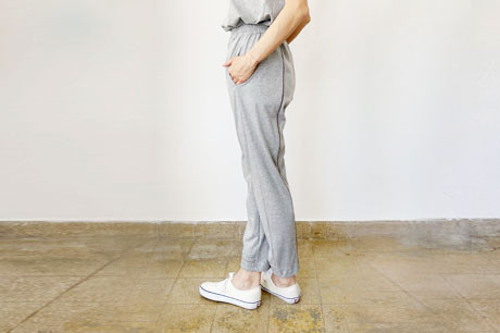 Melange Grey Training Pants