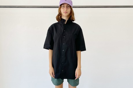 Black Buttoned Shirt