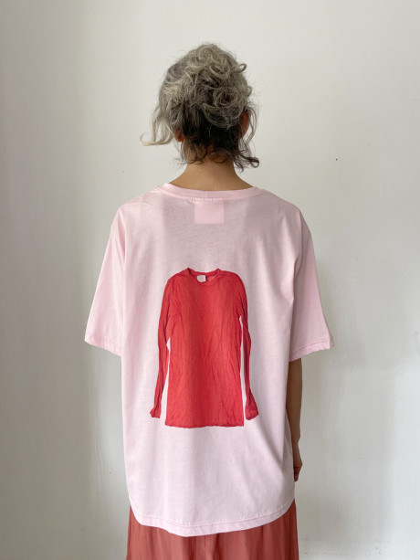 Pink Printed T shirt 