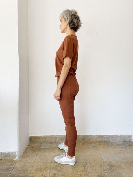 גטקס בצבע חום/חמרה