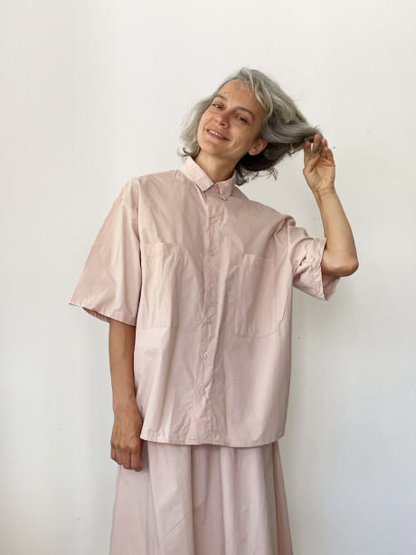 Light Pink Buttoned Shirt