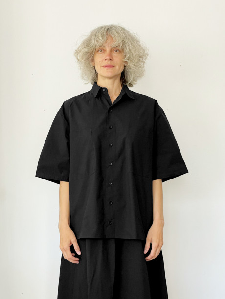 Black Buttoned Shirt