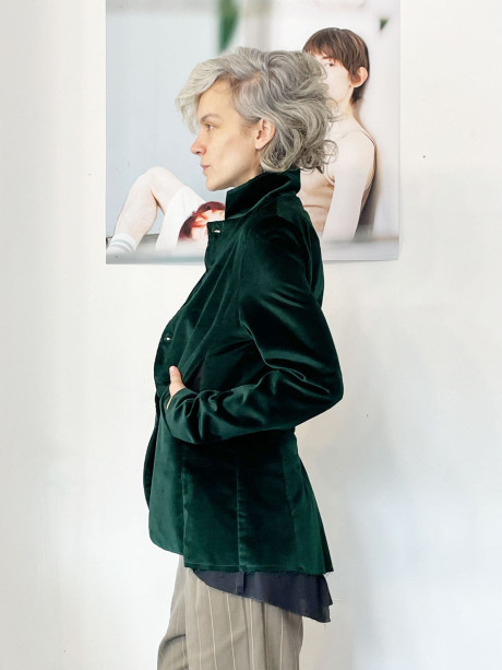  Green Tiny Velvet Jacket