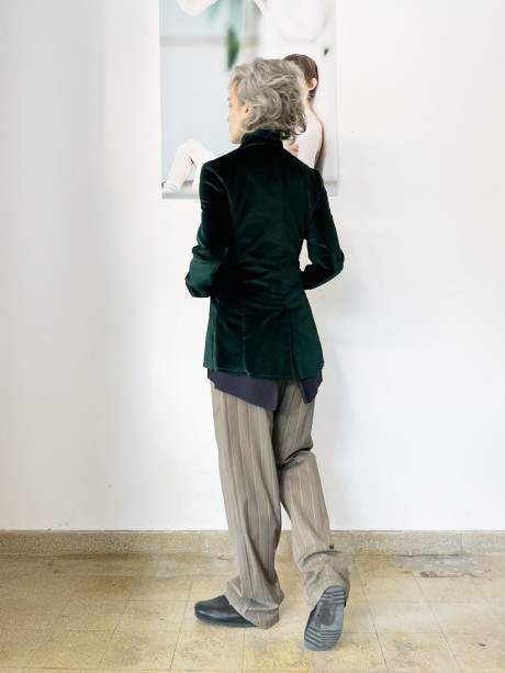  Green Tiny Velvet Jacket