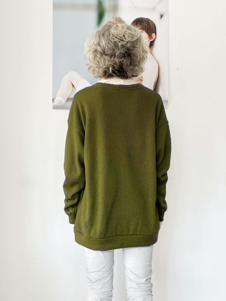 Olive Sweatshirt 