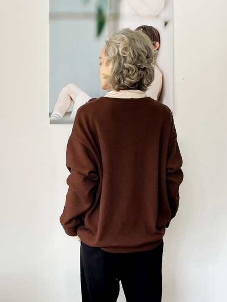 Chocolade Brown Sweatshirt 