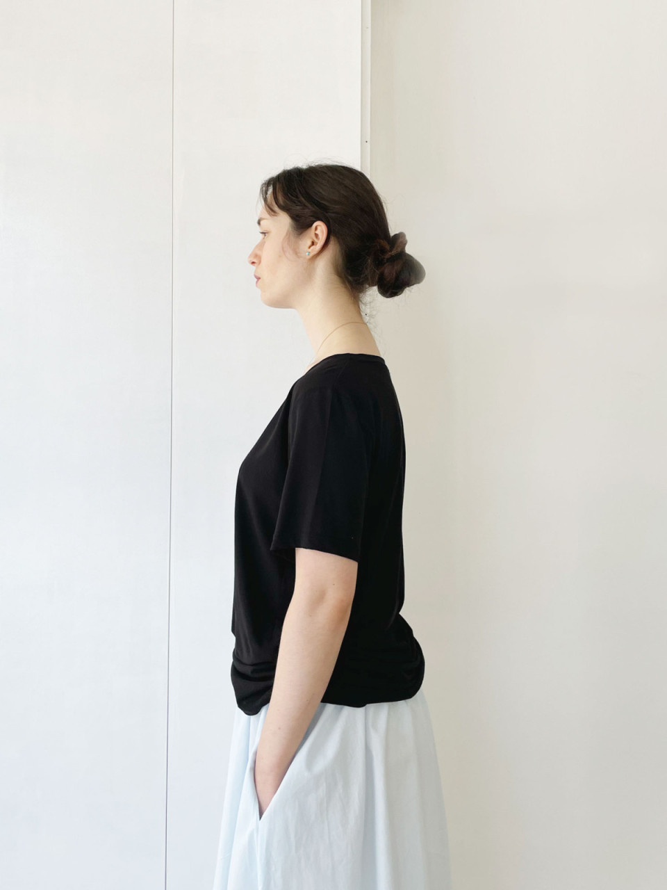 Black Short Sleeves T Shirt