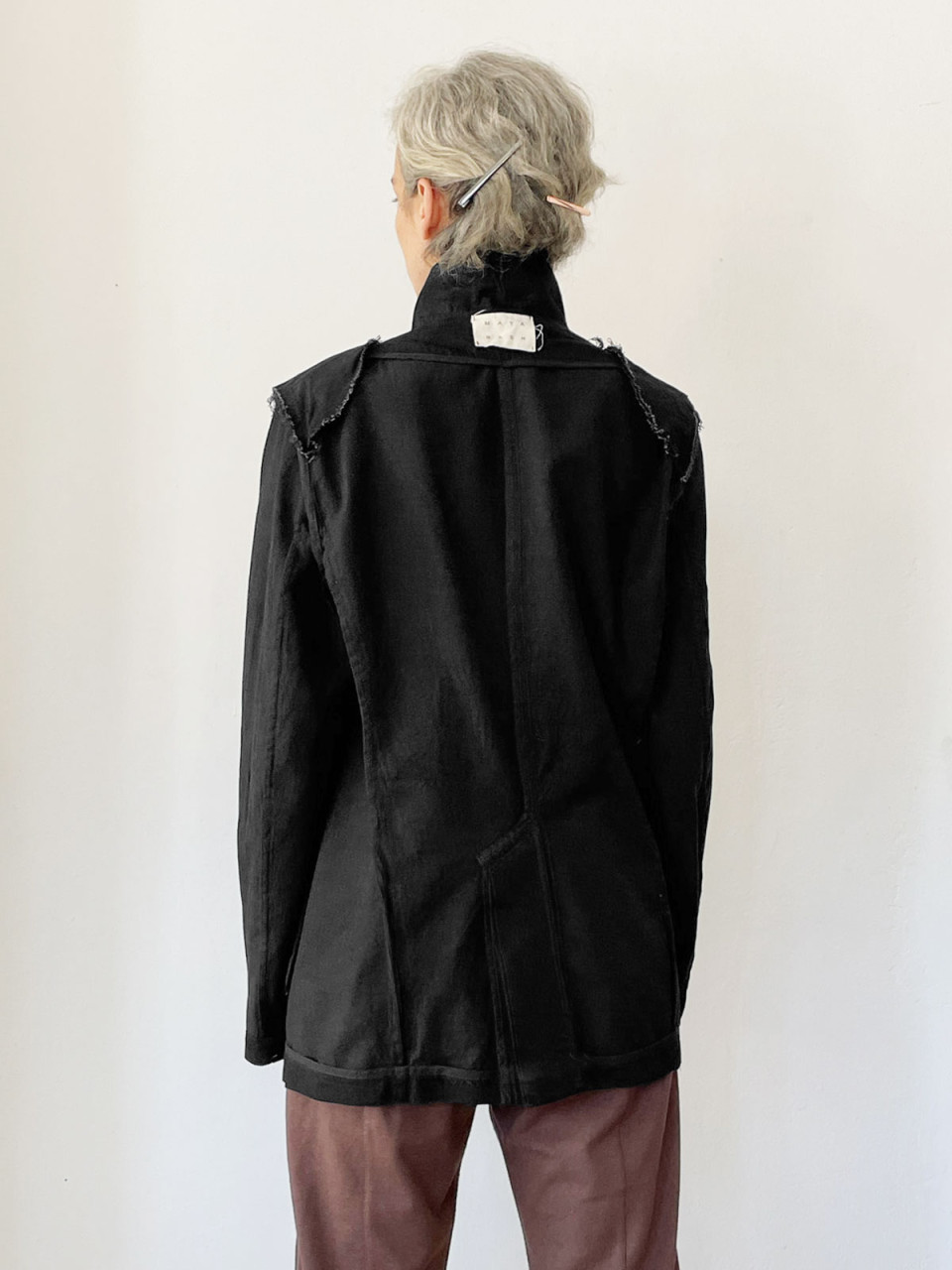 Black Grandpa Jacket