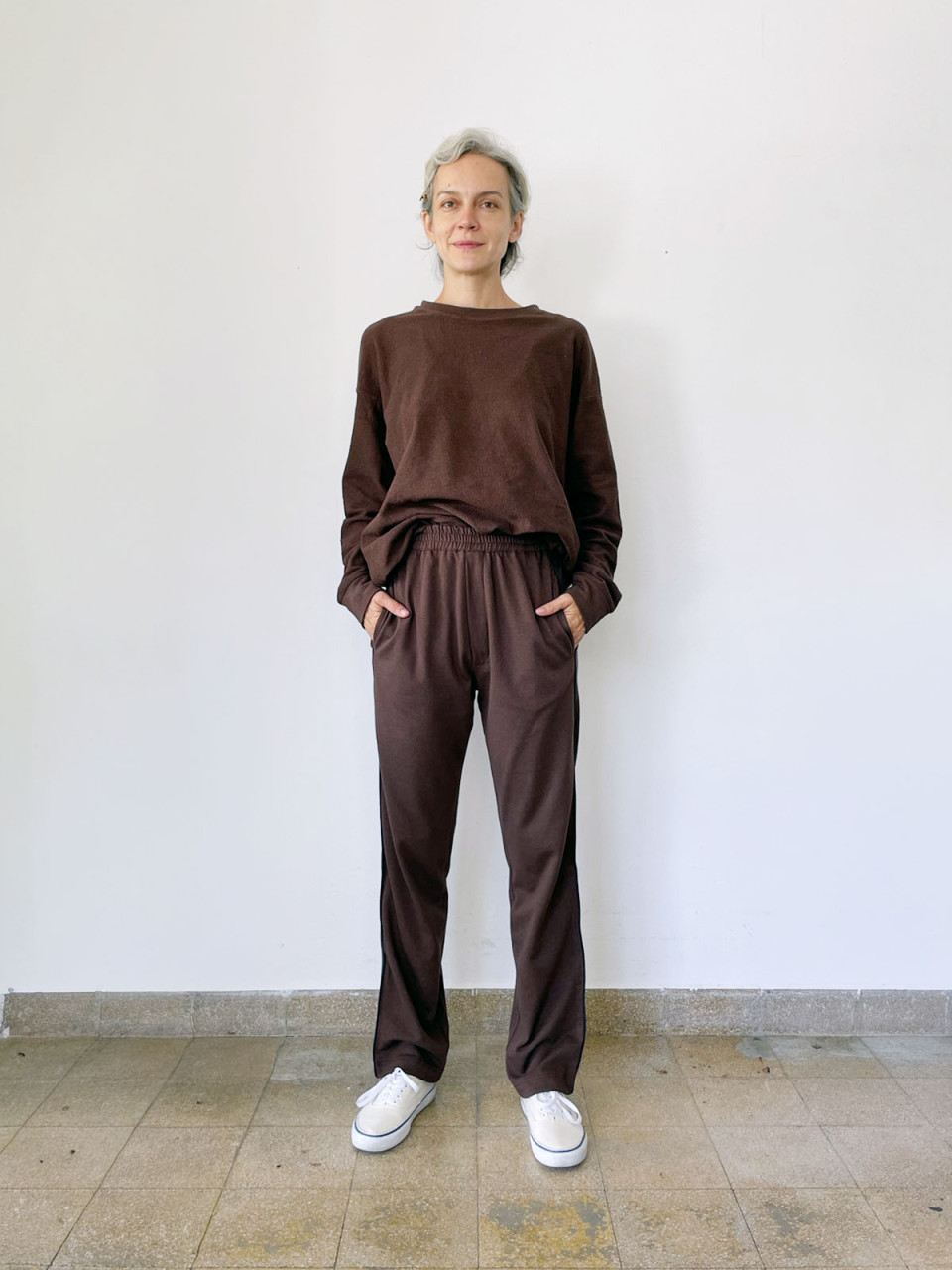 Brown Training Pants