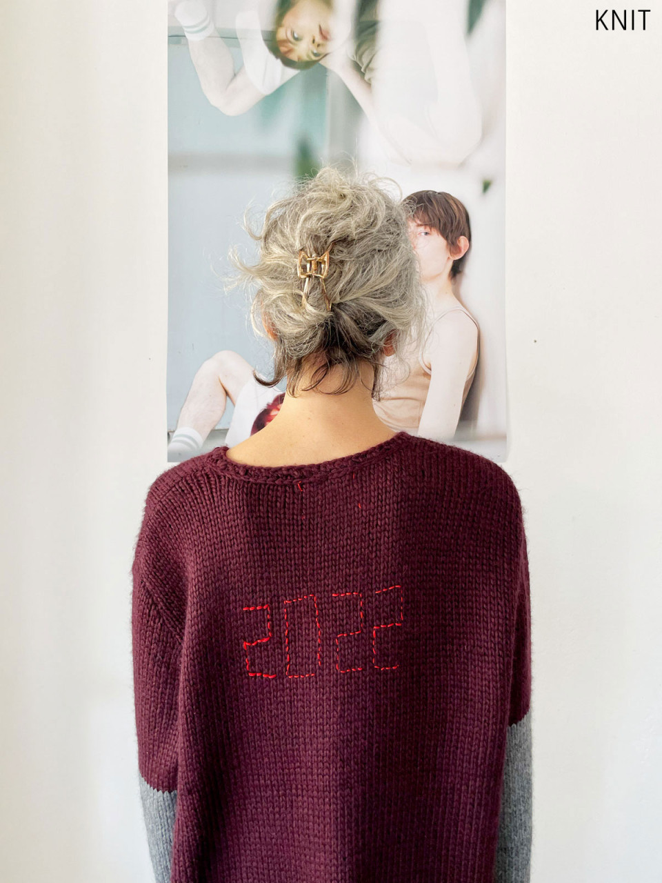 סריג בורדו One of a Kind 