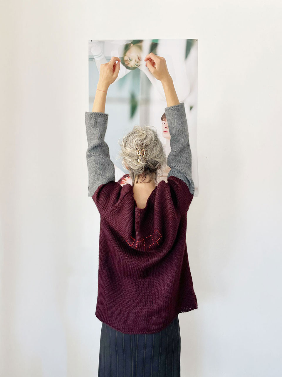 סריג בורדו One of a Kind 