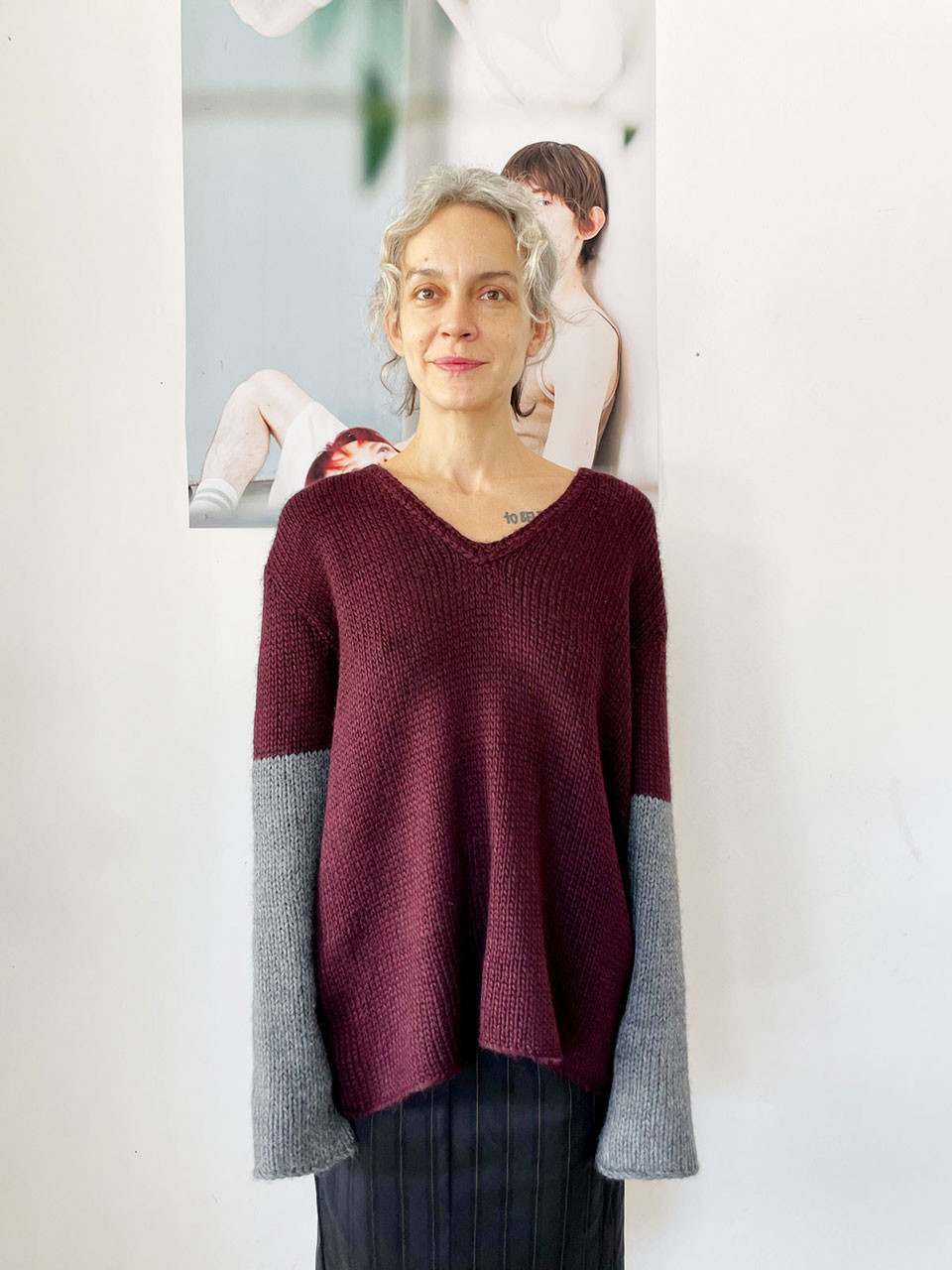 סריג בורדו One of a Kind 